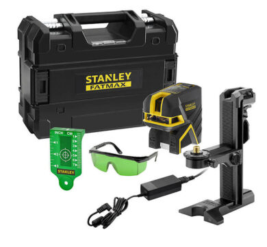 STANLEY FMHT77598-1 Laser křížový + 5bodový zelený Li-Ion baterie FatMax  (7818743)