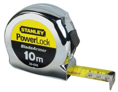 STANLEY 0-33-532 Metr svinovací 10m PowerLock BladeArmor blister  (7852450)