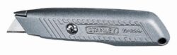 STANLEY 0-10-299 Nůž pevný Interlock - Kovový nůž 136mm s pevnou čepelí, Stanley